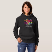 Flannel Obsessed Bisexual Rainbow Pride Bisexualit Hoodie (Voorkant volledig)