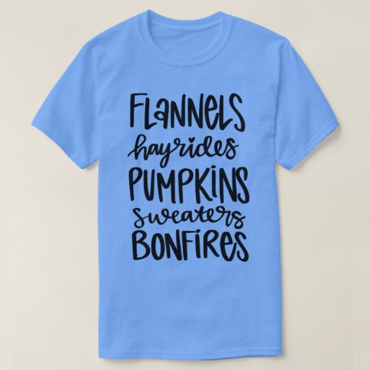 Flannels Hayrides Pumpkins Sweaters (Design voorkant)