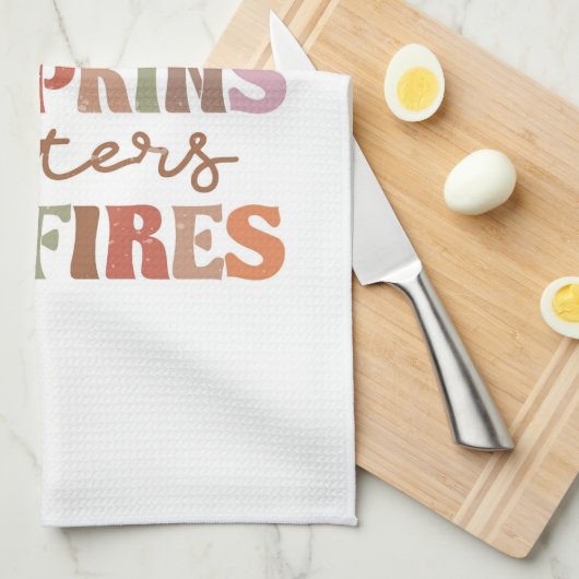 Flannels Pumpkins Bonfire Theedoek (Quarter Fold)