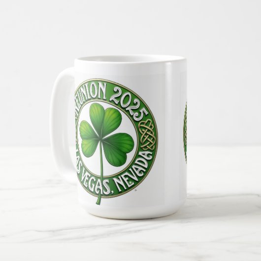 Flannery Family Reunion Mok 2025 Eerste editie (Voorkant links)