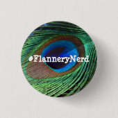 Flannery O'Connor Button (Voorkant)