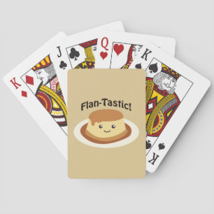 Flantastisch! Cute flan Speelkaarten
