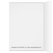  flap met bloemen, (Binnen (Links))