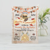 Flapjacks et Lumberjacks invitations de fête d'ann (Debout devant)