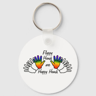 Flappende handen sleutelhanger