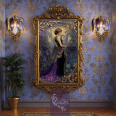 Flapper Adore Roaring 20's Nouveau Portrait Tissuepapier