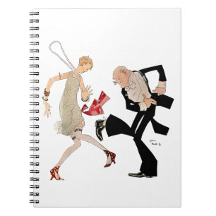 Flapper Dancing Notitieboek
