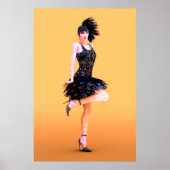 Flapper Dancing Poster (Voorkant)