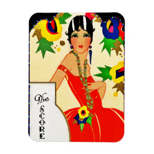 Flapper die de Score bewaart Magneet