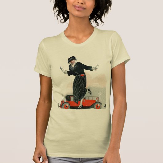 Flapper en Roadster T-shirt (Voorkant)