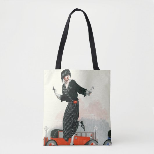 Flapper en Roadster Tote Bag (Voorkant)