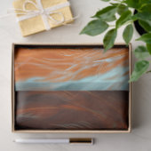 Flapper Fantasy Tangerine Dream Decoupage Tissuepapier (Geschenk)