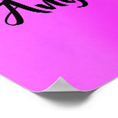 Flapper - Gatsby's Party. 1920. bewerkbare tekst Poster (Hoek)