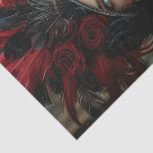 Flapper Girl uit 19201 Tissuepapier (Detail)