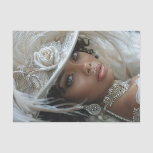 Flapper Girl uit 19209 Tissuepapier (Voorkant)