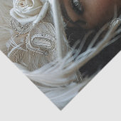 Flapper Girl uit 19209 Tissuepapier (Detail)