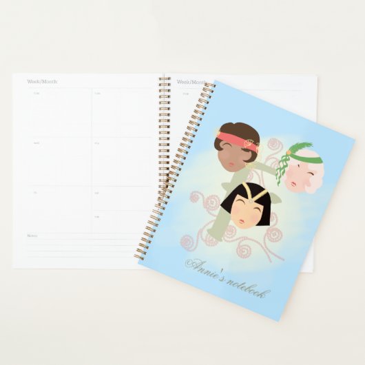 Flapper girls roaring twenties planner (Display)