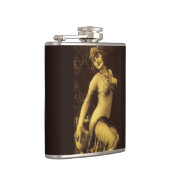 Flapper in Sepia 1 Heupfles (Rechts)