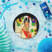 Flapper Keeping Score Papieren Bordje (Feest)