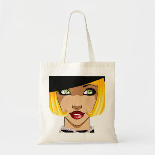 Flapper Lady Tote Bag