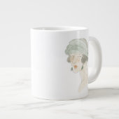 Flapper Mode Schets - Portret Extra Grote Beker (Voorkant rechts)