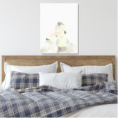 Flapper Mode Sketch Canvas Afdruk (Insitu (Slaapkamer))