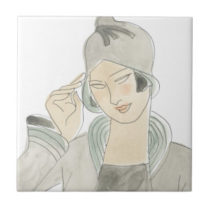 Flapper Mode Sketch Tegeltje