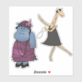 Flapper vrienden sticker (Vel)