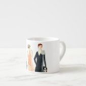 Flappers 20s Espresso Mug Kop (Voorkant rechts)