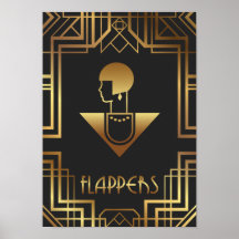 Flappers Party Sign. 1920