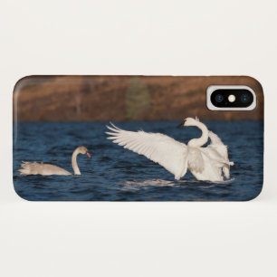 Flapping Swan iPhone X Hoesje