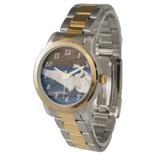 Flapping Swan Horloge