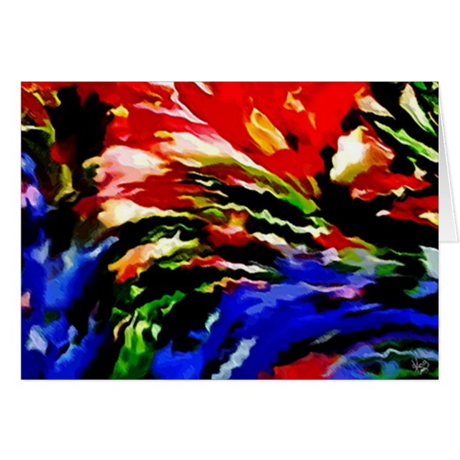 Flaque de peinture de Bluebonnet (Devant Horizontal)