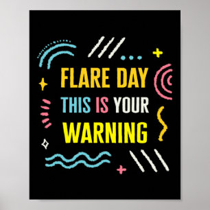 Flare Day Complex Regional Pain Syndroeness Poster