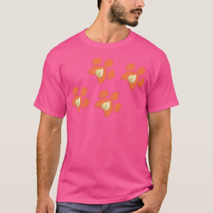 Flareon Pawprints T-shirt