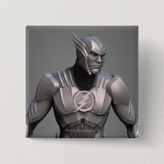 Flash Alternate 2 Vierkante Button 5,1 Cm (Voorkant)