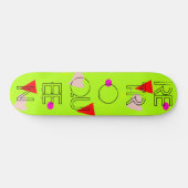 Flash-backprebuilt Complete Neon Skateboard (Horizontaal)