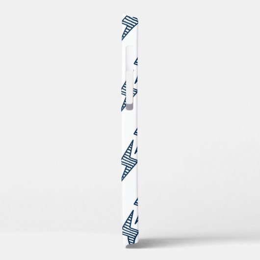Flash. Bliksembolt naadloos patroon. Achtergrond Case-Mate iPhone Case (Achterkant / Links)