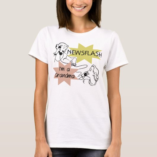 Flash d'information je suis T-shirts et cadeaux (Devant)