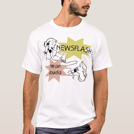 Flash d'information je suis T-shirts et cadeaux (Devant)