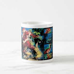 Flash- en Groene Lantern-paneel Koffiemok