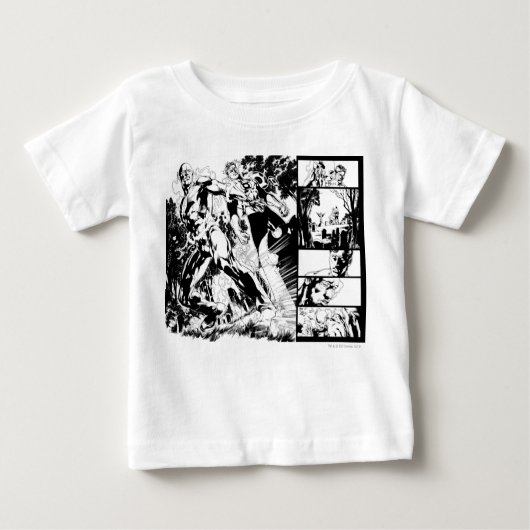 Flash- en Groene Lantern Panel 2 (Voorkant)