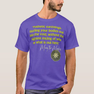 Flash Gordon Ming het Genadeloze citaat T-shirt
