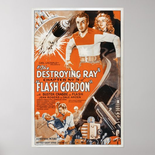 Flash Gordon Poster (Voorkant)