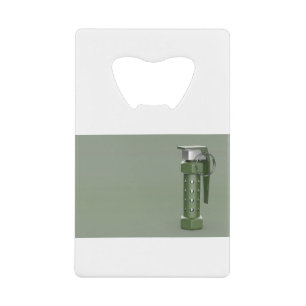 Flash granaat kredietkaart flessenopener