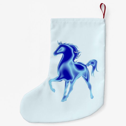 Flash Horse Christmas Stocking Kleine Kerstsok (Achterkant)