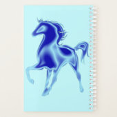 Flash Horse Planner met aangepaste tekst en jaar (Achterkant)