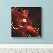 Flash-illustratie van oneindige crisis canvas afdruk (Insitu (Houten vloer))