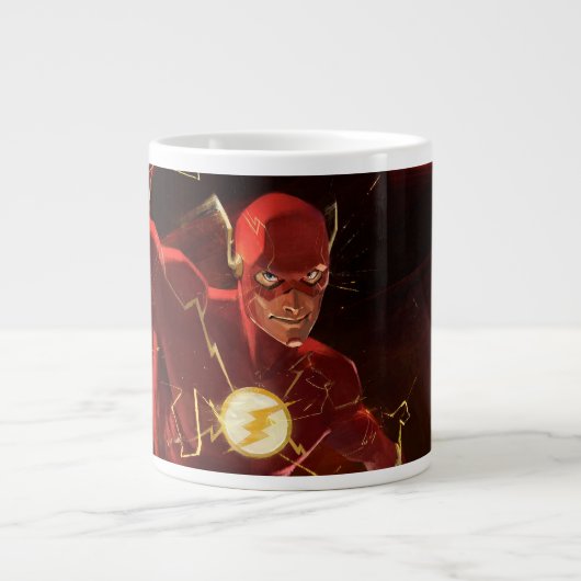 Flash-illustratie van oneindige crisis extra grote beker (Voorkant)