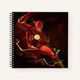 Flash-illustratie van oneindige crisis notitieboek
